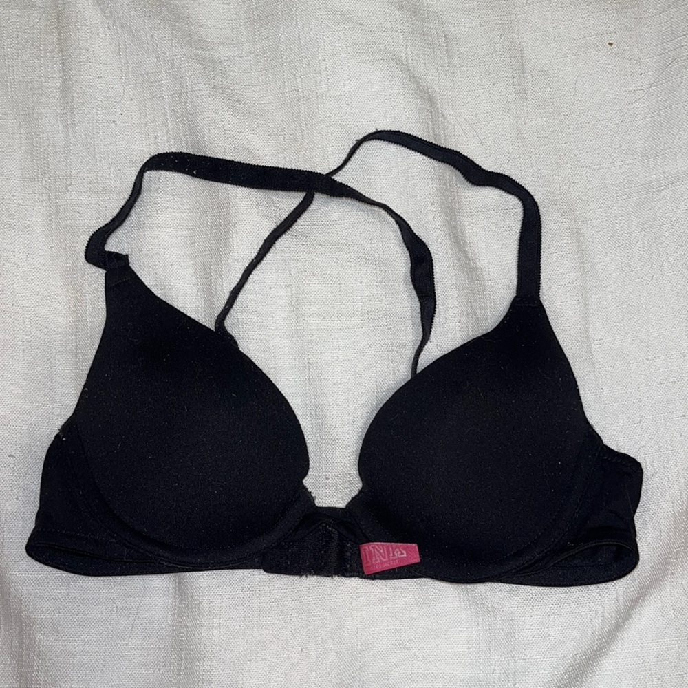 32A Black Push Up Bra